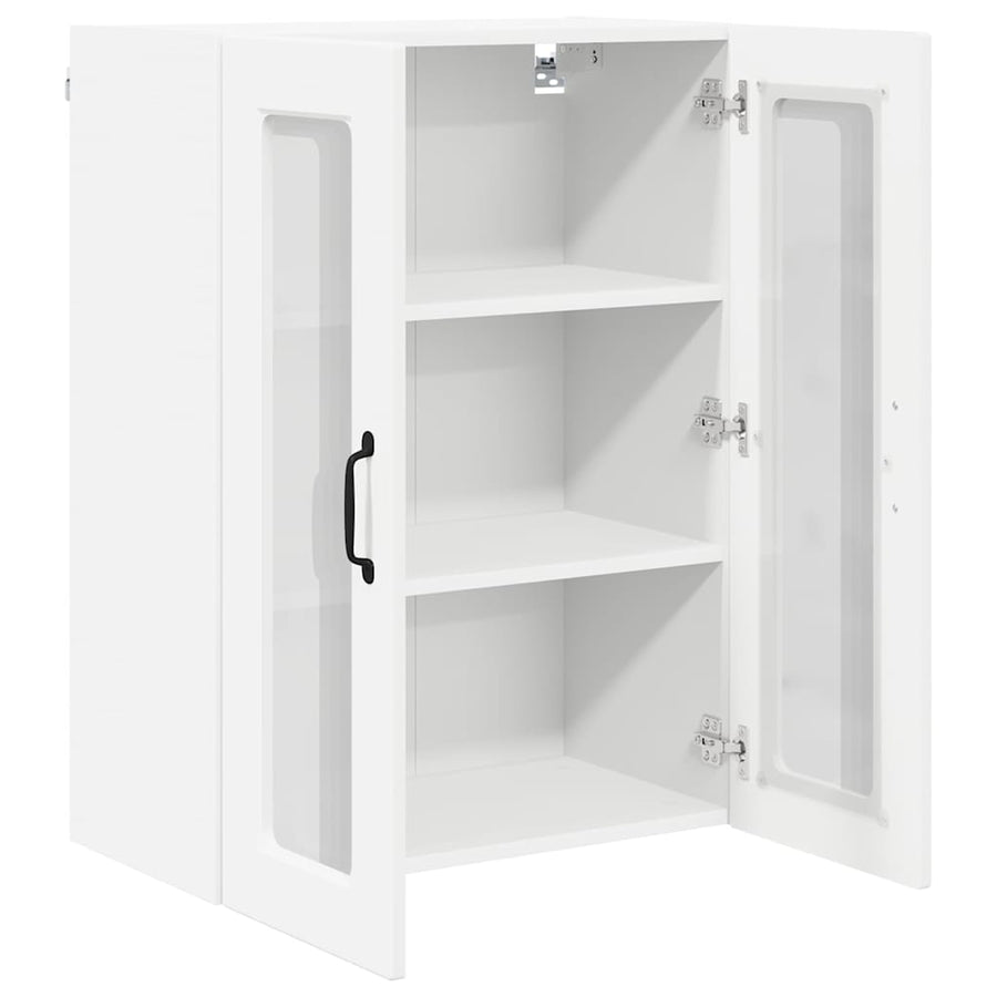 Keukenkast aan de muur Wit 60 x 31 x 80 cm Bewerkt hout
