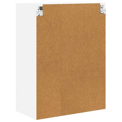 Keukenkast aan de muur Wit 60 x 31 x 80 cm Bewerkt hout