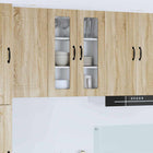 Kitchen Cabinet with Shelf Sonoma Oak 60 x 31 x 80 cm Engineered Wood