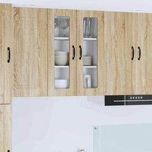 Keukenkast aan de muur met plank Sonoma Eiken 60 x 31 x 80 cm