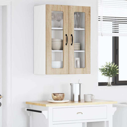 Keukenkast aan de muur met plank Sonoma Eiken 60 x 31 x 80 cm