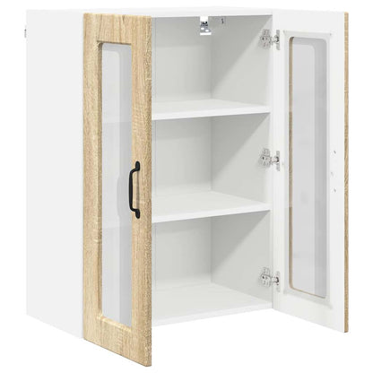 Keukenkast aan de muur met plank Sonoma Eiken 60 x 31 x 80 cm