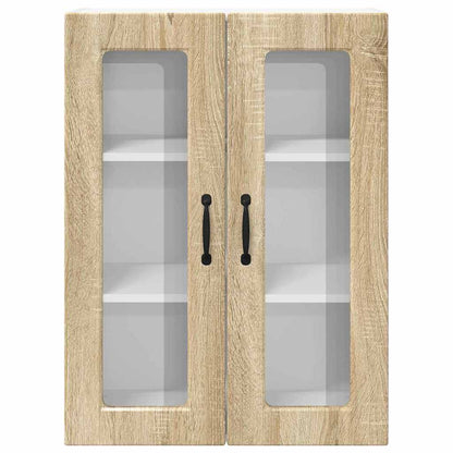 Keukenkast aan de muur met plank Sonoma Eiken 60 x 31 x 80 cm
