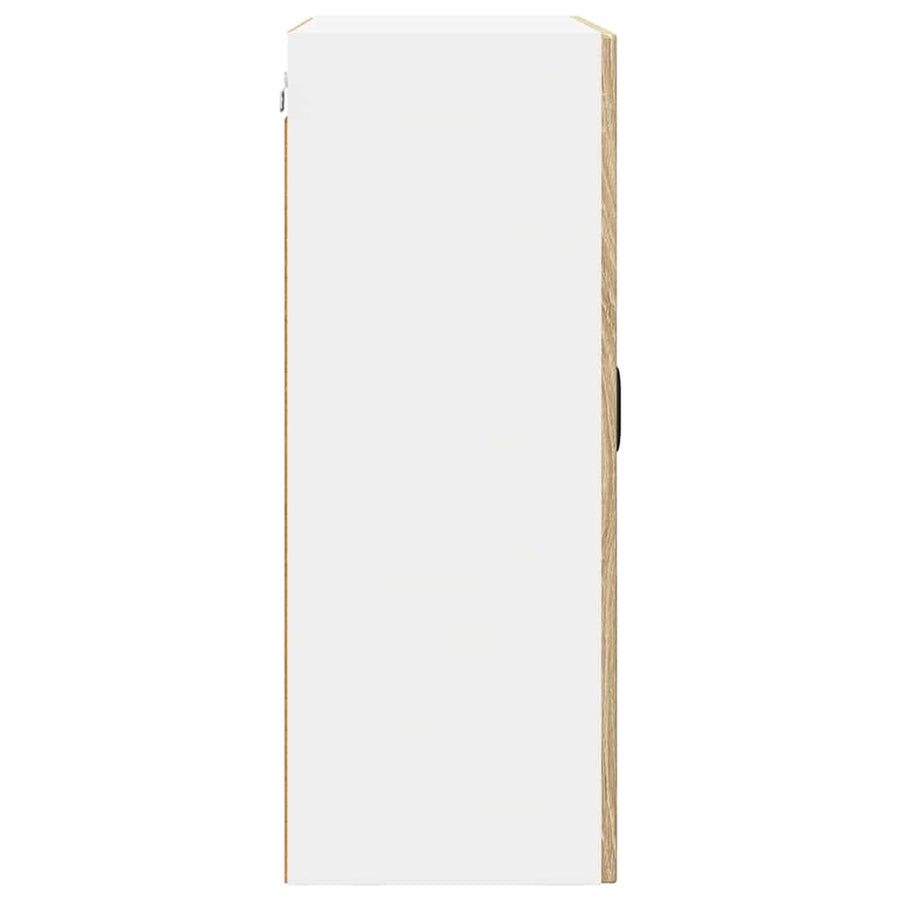 Keukenkast aan de muur met plank Sonoma Eiken 60 x 31 x 80 cm