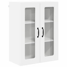 Keukenkast aan de muur met plank Hoogglans wit 60 x 31 x 80 cm