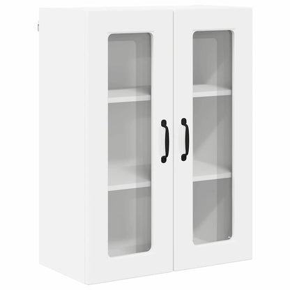 Keukenkast aan de muur met plank Hoogglans wit 60 x 31 x 80 cm