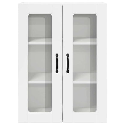 Keukenkast aan de muur met plank Hoogglans wit 60 x 31 x 80 cm
