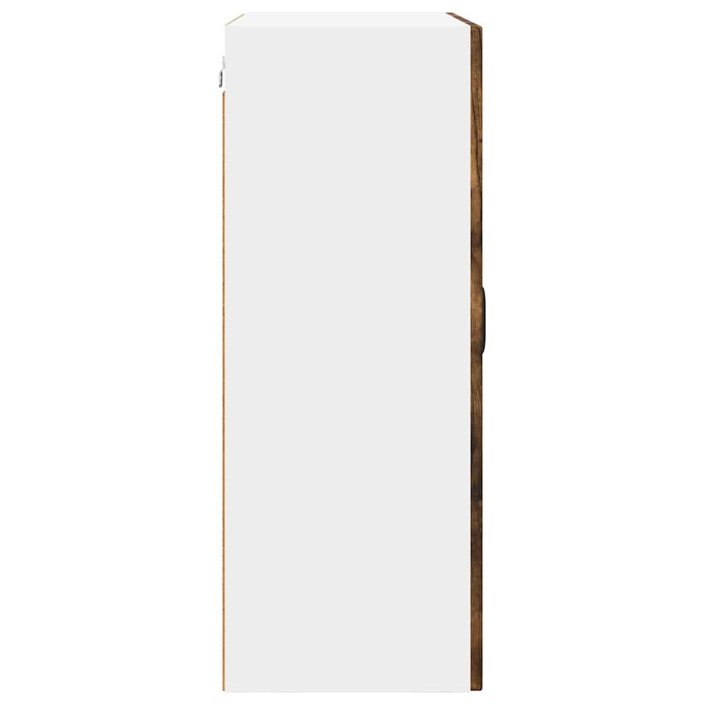 Keukenkast aan de muur met plank Gerookt eiken 60 x 31 x 80 cm