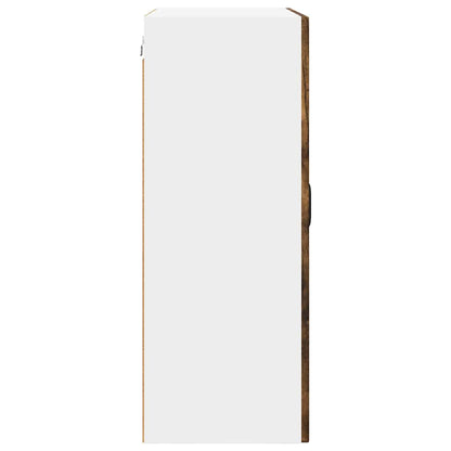 Keukenkast aan de muur met plank Gerookt eiken 60 x 31 x 80 cm