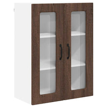 Keukenkast aan de muur Bruin Eiken 60 x 31 x 80 cm Bewerkt hout