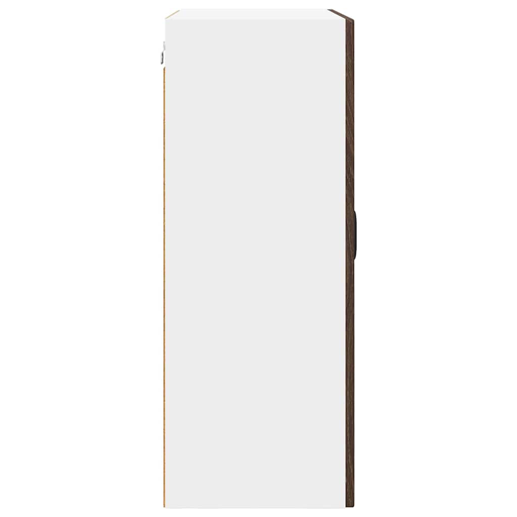 Keukenkast aan de muur Bruin Eiken 60 x 31 x 80 cm Bewerkt hout