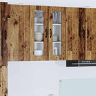 Keukenkast 60x31x80 cm bewerkt hout oud hout