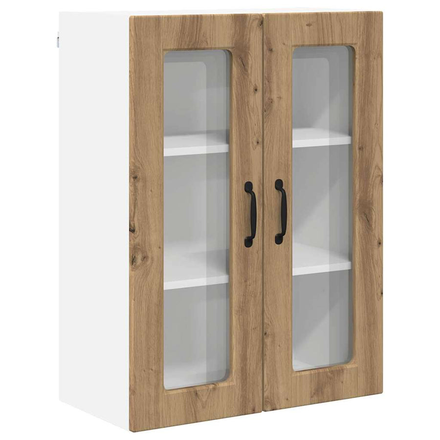 Keukenkast aan de muur met plank Artisan Eiken 60 x 31 x 80 cm