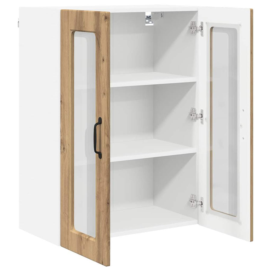 Keukenkast aan de muur met plank Artisan Eiken 60 x 31 x 80 cm