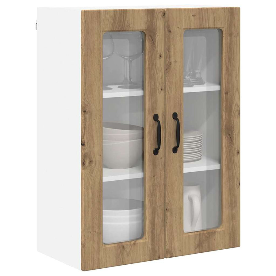Keukenkast aan de muur met plank Artisan Eiken 60 x 31 x 80 cm