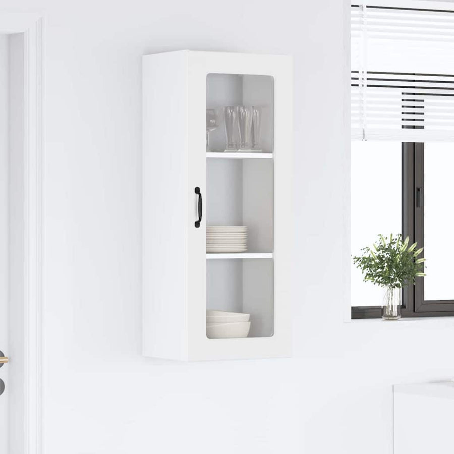 Keukenkast aan de muur Wit 40 x 31 x 100 cm Bewerkt hout