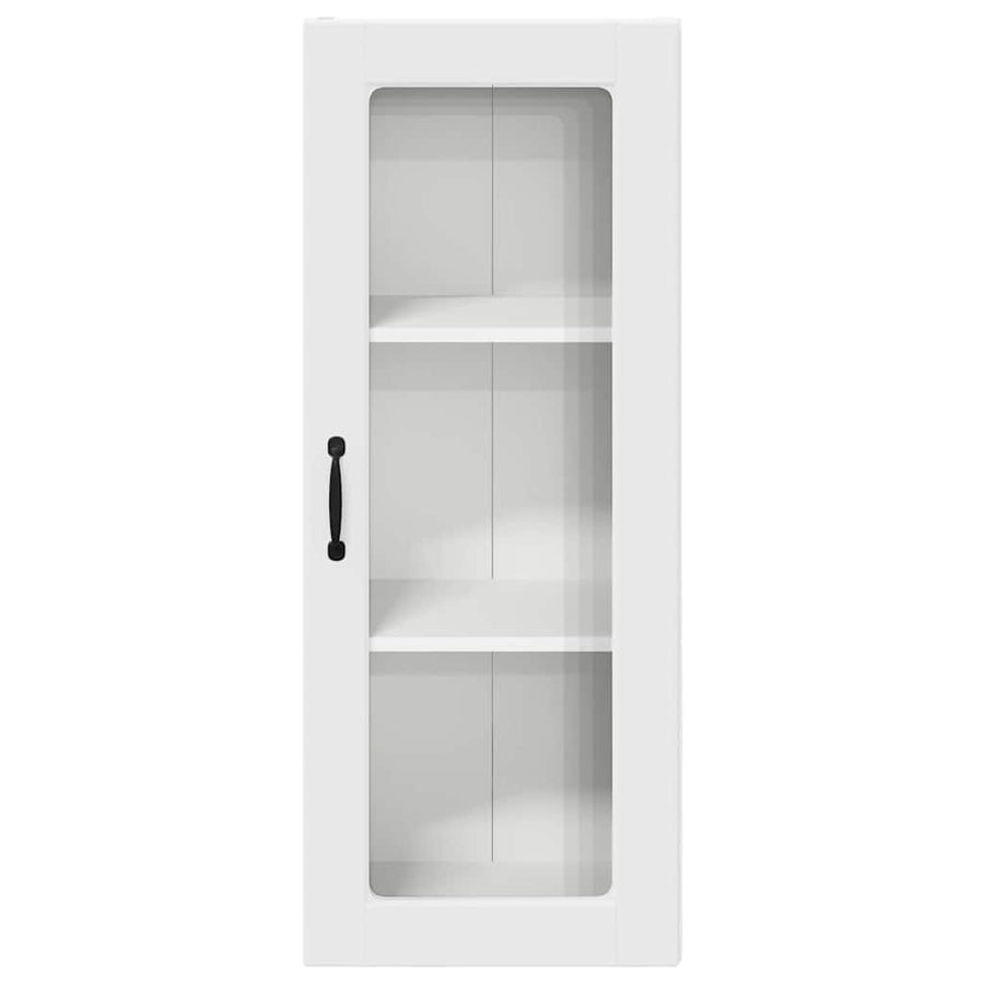 Keukenkast aan de muur Wit 40 x 31 x 100 cm Bewerkt hout