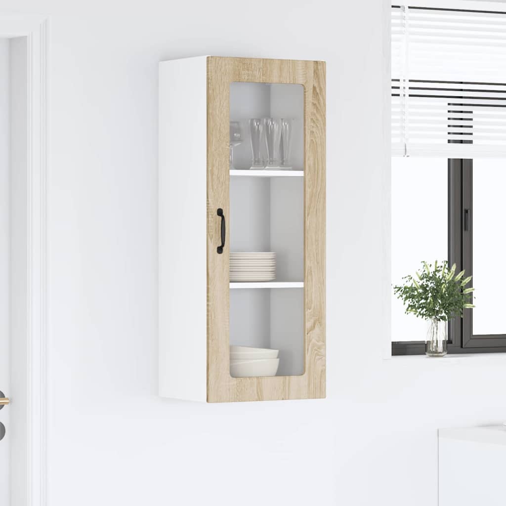 Keukenkast aan de muur met plank Sonoma Eiken 40 x 31 x 100 cm