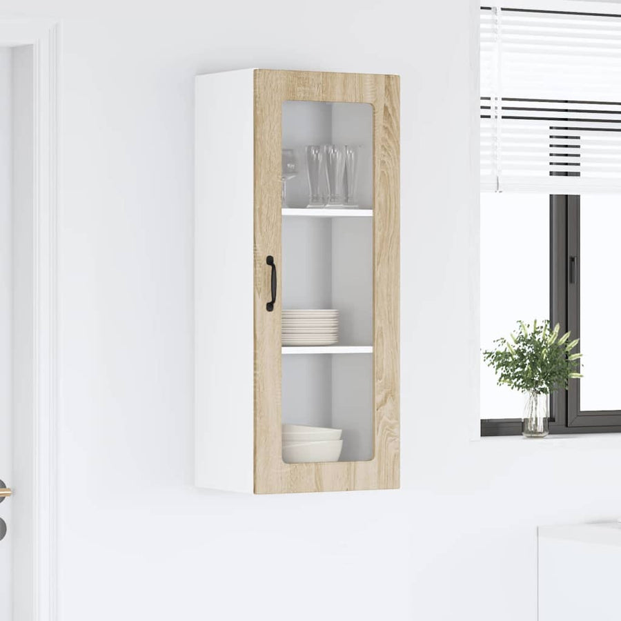 Keukenkast aan de muur met plank Sonoma Eiken 40 x 31 x 100 cm