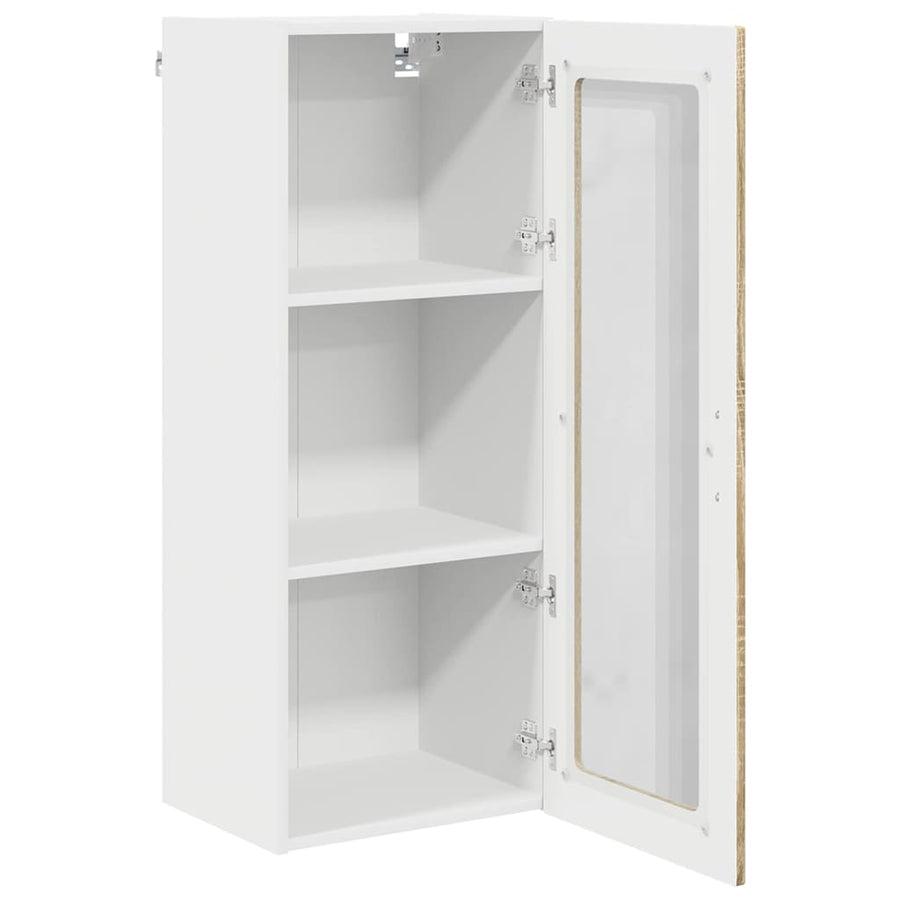 Keukenkast aan de muur met plank Sonoma Eiken 40 x 31 x 100 cm