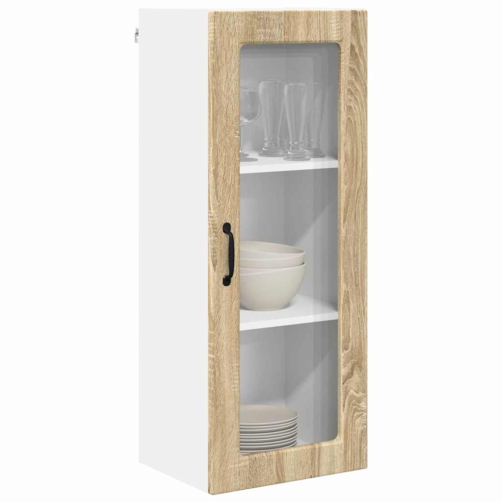 Keukenkast aan de muur met plank Sonoma Eiken 40 x 31 x 100 cm