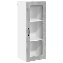 Keukenkast aan de muur met plank Beton Grijs 40 x 31 x 100 cm