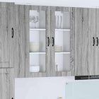 Keukenkast 40x31x100 cm grijs Sonoma bewerkt hout