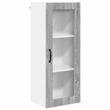 Keukenkast aan de muur met plank Grijs Sonoma 40 x 31 x 100 cm