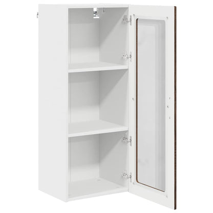 Keukenkast aan de muur met plank Bruin Eiken 40 x 31 x 100 cm