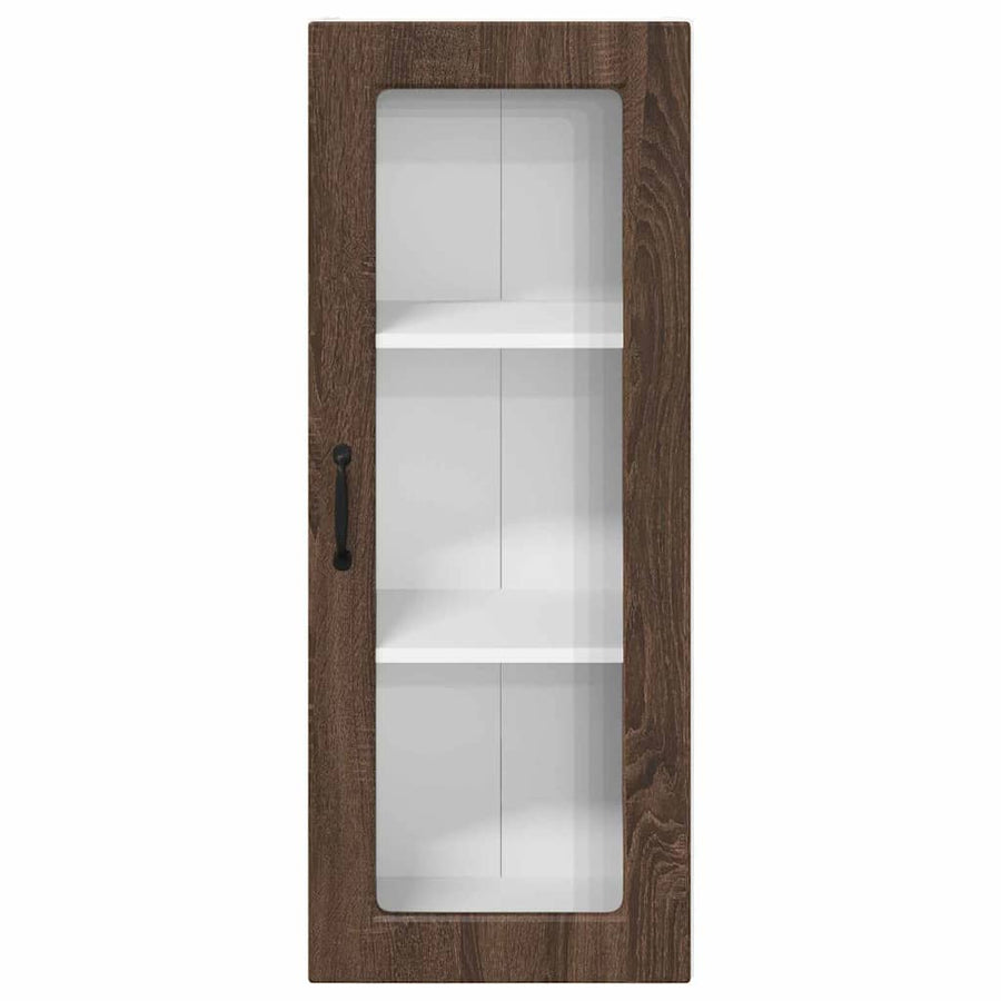 Keukenkast aan de muur met plank Bruin Eiken 40 x 31 x 100 cm