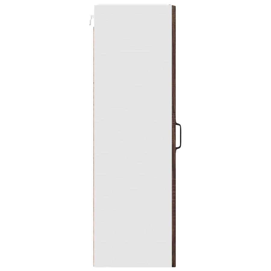Keukenkast aan de muur met plank Bruin Eiken 40 x 31 x 100 cm