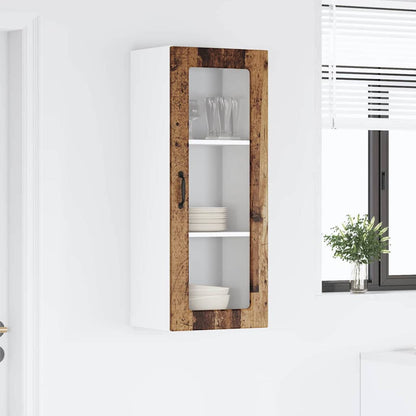 Keukenkast aan de muur Oud Hout 40 x 31 x 100 cm Bewerkt hout
