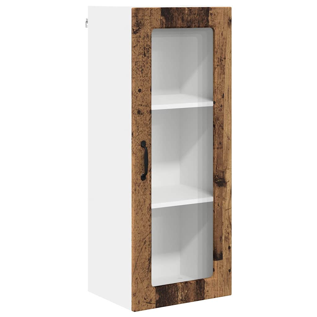 Keukenkast aan de muur Oud Hout 40 x 31 x 100 cm Bewerkt hout