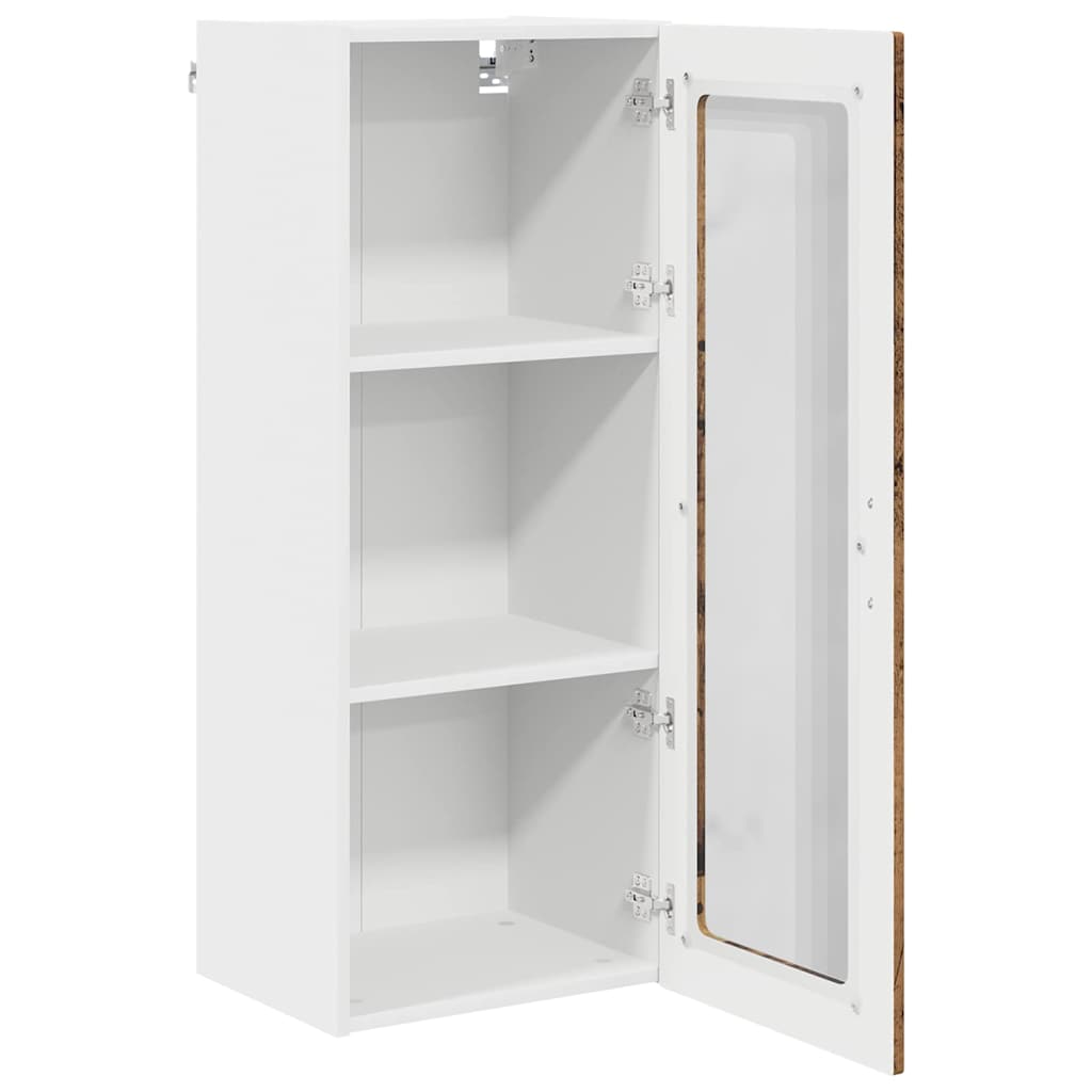 Keukenkast aan de muur Oud Hout 40 x 31 x 100 cm Bewerkt hout