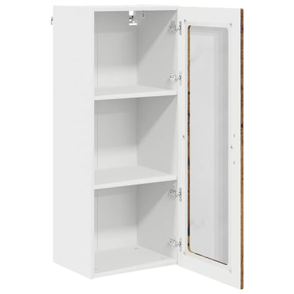 Keukenkast aan de muur Oud Hout 40 x 31 x 100 cm Bewerkt hout