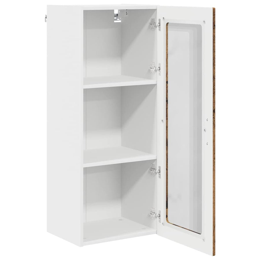 Keukenkast aan de muur Oud Hout 40 x 31 x 100 cm Bewerkt hout