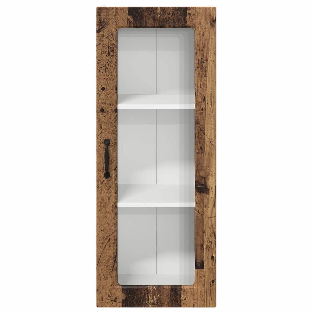 Keukenkast aan de muur Oud Hout 40 x 31 x 100 cm Bewerkt hout