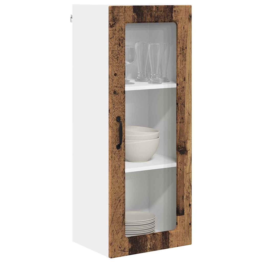 Keukenkast aan de muur Oud Hout 40 x 31 x 100 cm Bewerkt hout