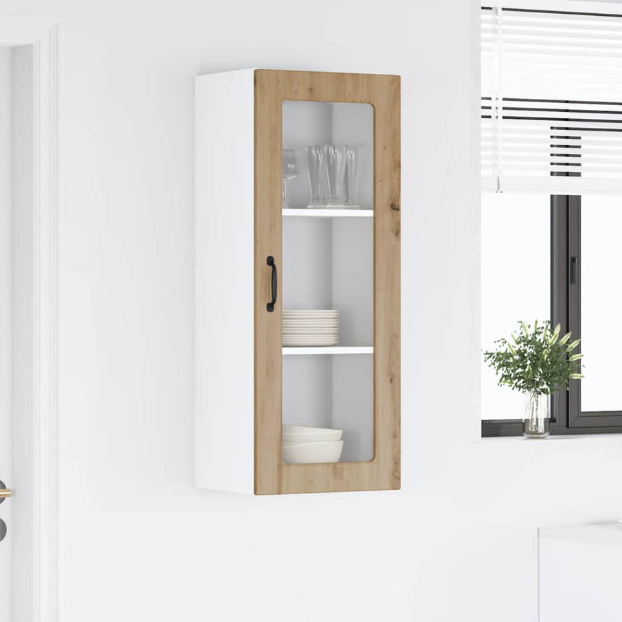 Keukenkast aan de muur met plank Artisan Eiken 40 x 31 x 100 cm