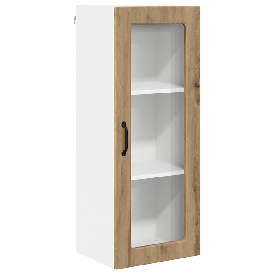Keukenkast aan de muur met plank Artisan Eiken 40 x 31 x 100 cm