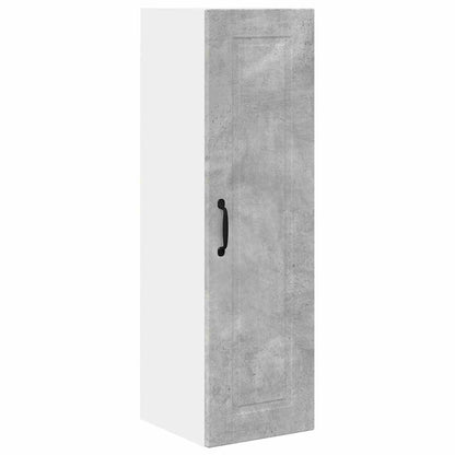 Keukenkast aan de muur met plank Beton Grijs 30 x 31 x 100 cm