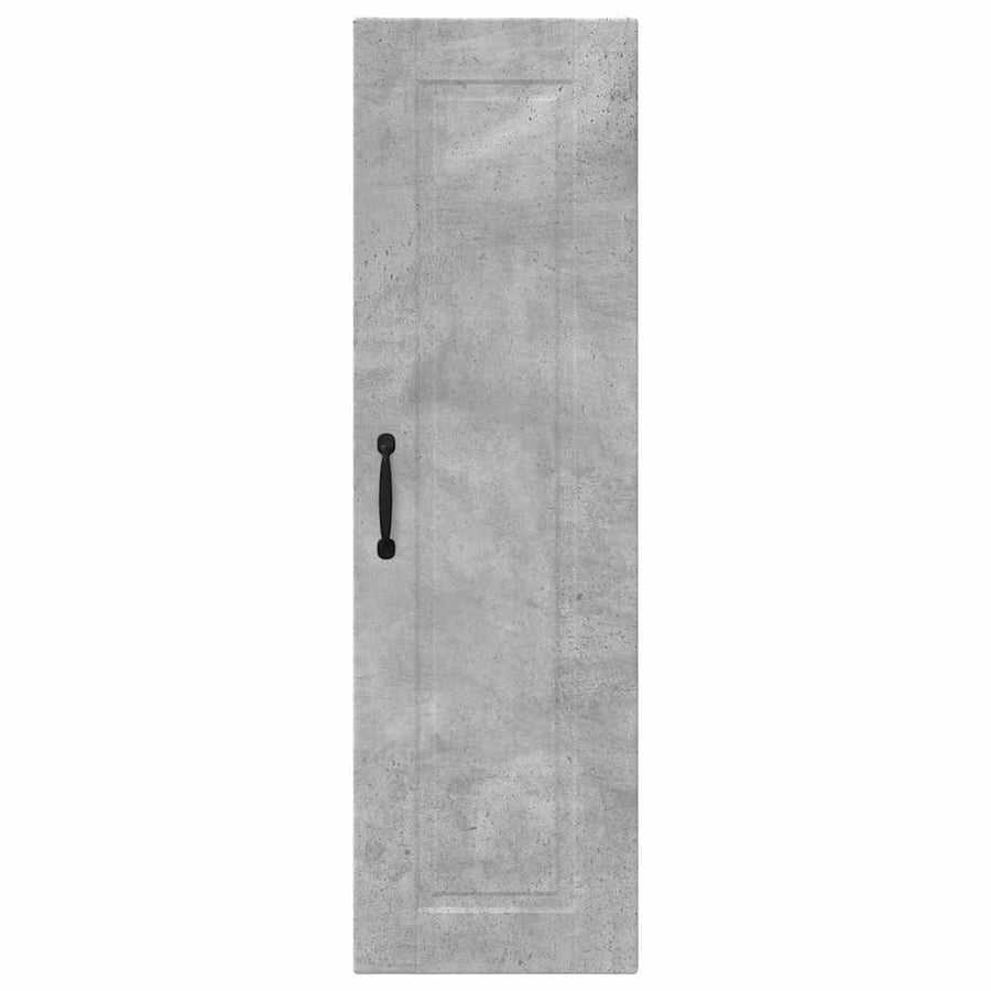 Keukenkast aan de muur met plank Beton Grijs 30 x 31 x 100 cm