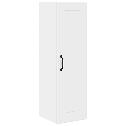 Keukenkast aan de muur met plank Hoogglans wit 30 x 31 x 100 cm
