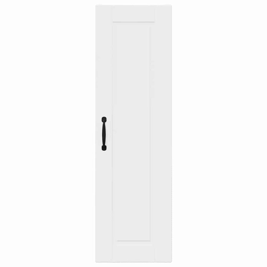 Keukenkast aan de muur met plank Hoogglans wit 30 x 31 x 100 cm