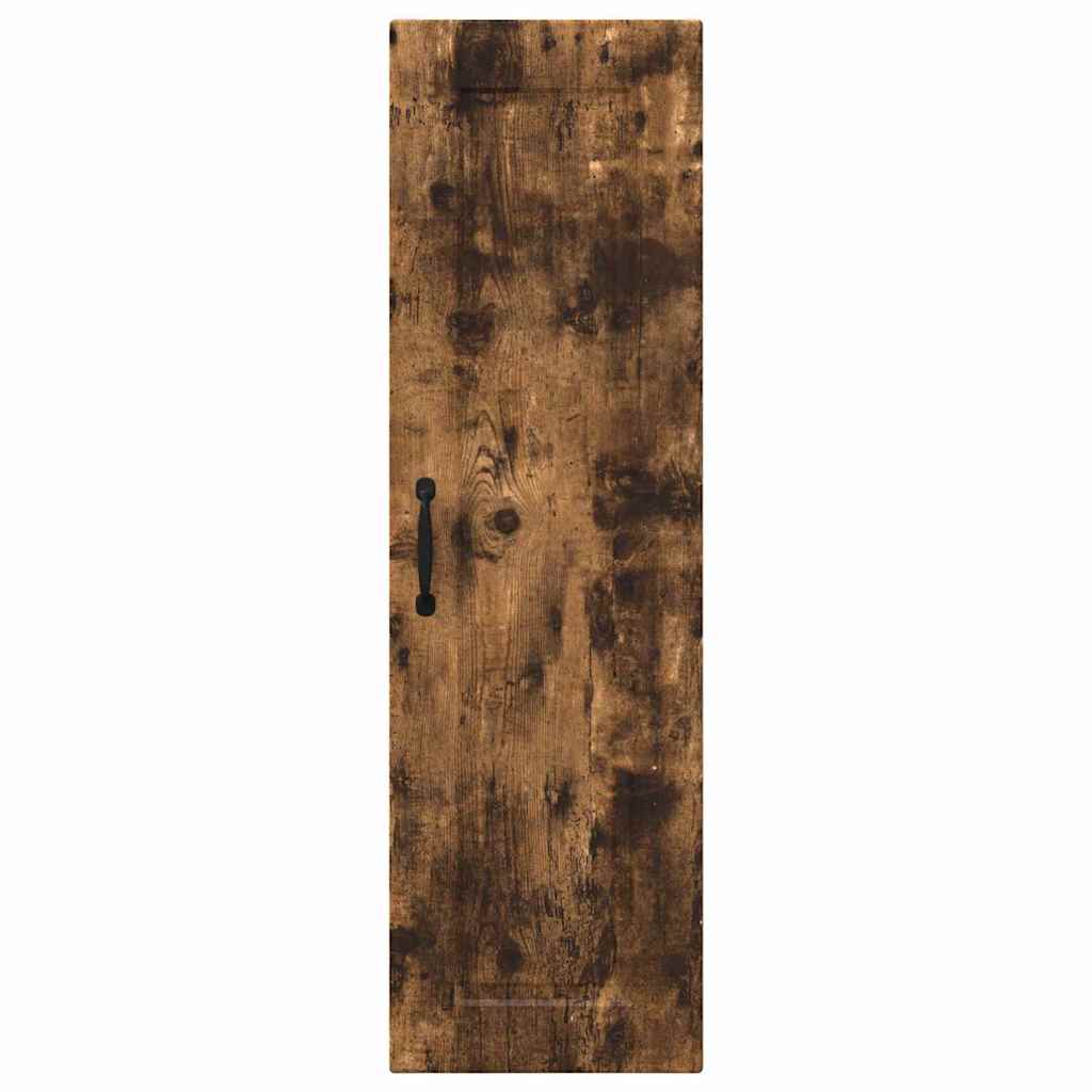Keukenkast aan de muur met plank Gerookt eiken 30 x 31 x 100 cm