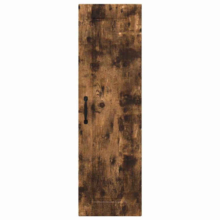 Keukenkast aan de muur met plank Gerookt eiken 30 x 31 x 100 cm