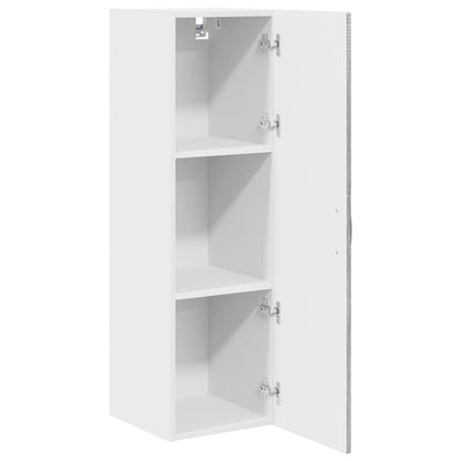 Keukenkast aan de muur met plank Grijs Sonoma 30 x 31 x 100 cm