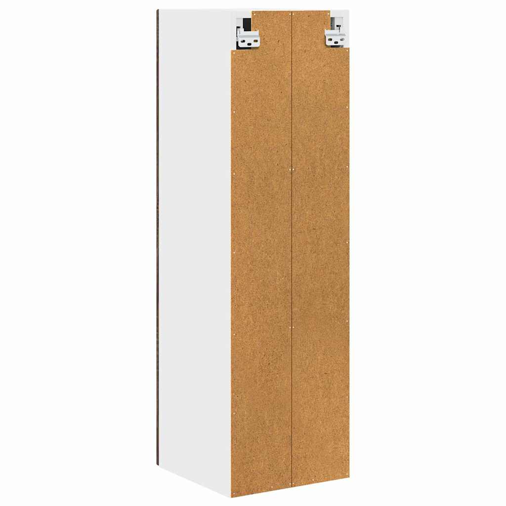 Keukenkast aan de muur met plank Bruin Eiken 30 x 31 x 100 cm