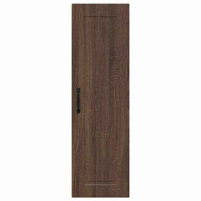 Keukenkast aan de muur met plank Bruin Eiken 30 x 31 x 100 cm