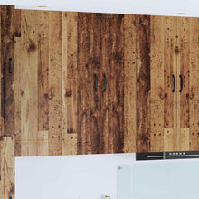 Keukenkast aan de muur Oud Hout 30 x 31 x 100 cm Bewerkt hout